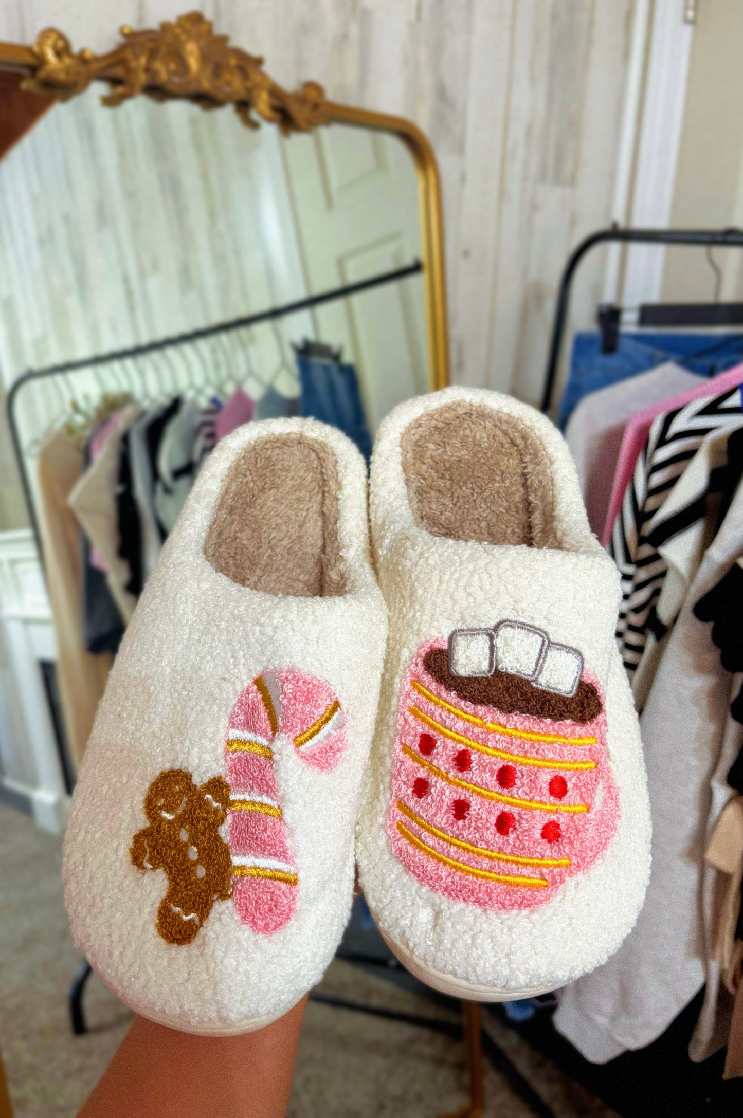 Hot Cocoa Slippers