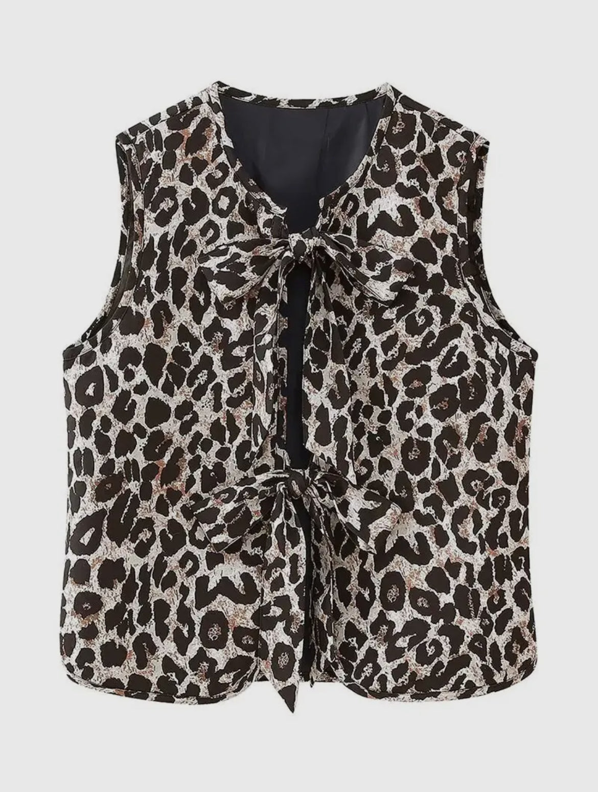 Leopard Vest