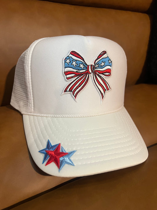 Usa Bow Hat❤️🩵