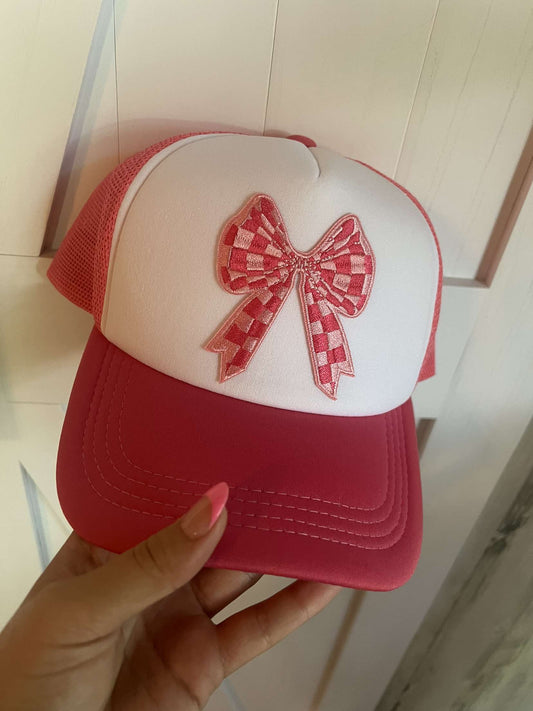 Pink Bow Trucker 🎀🏁