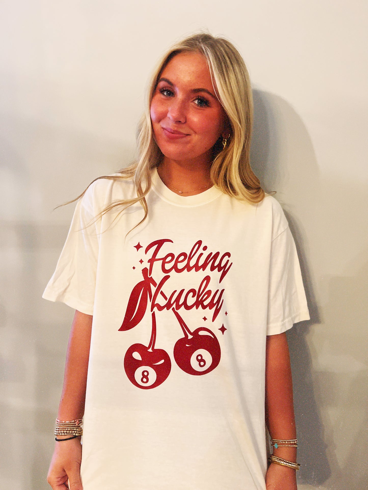 Feeling Lucky Tee🍒✨