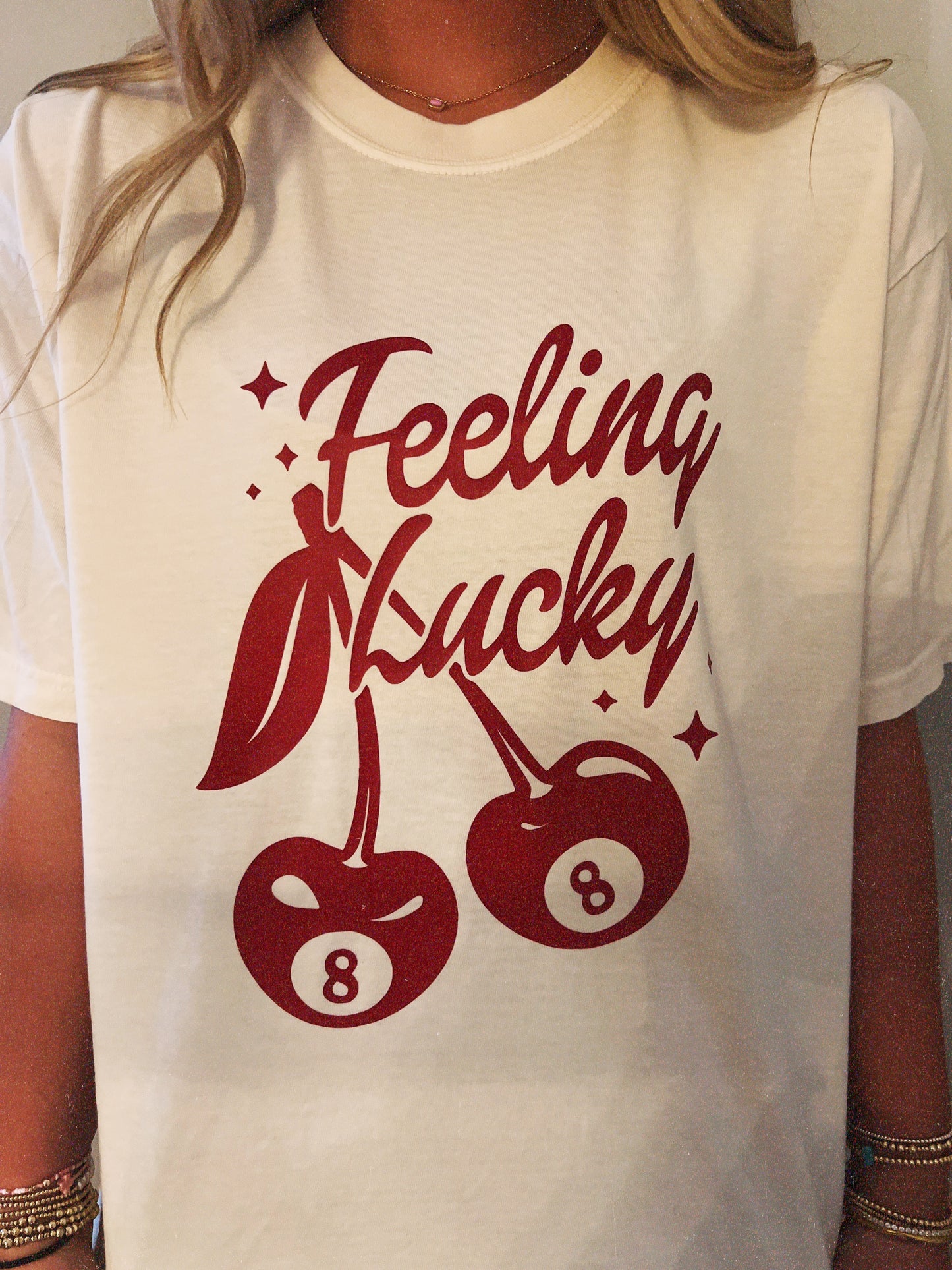 Feeling Lucky Tee🍒✨