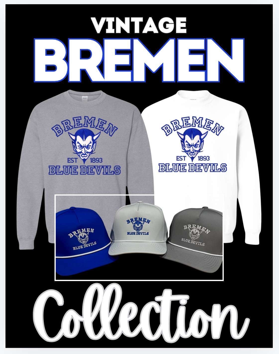 Bremen Blue Devils Crewneck